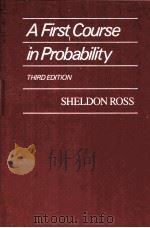 A FIRST COURSE IN PROBABILITY THIRD EDITION（ PDF版）