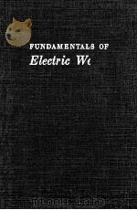 FUNDAMENTALS OF ELECTRIC WAUES PDF电子版封面