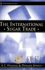 THE INTERNATIONAL SUGAR TRADE PDF电子版封面