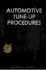 AUTOMOTIVE TUNE-UP PROCEDURES PDF电子版封面
