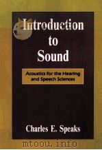 INTRODUCTION TO SOUND ACOUSTICS FOR THE HEARING AND SPEECH SCIENCES（ PDF版）