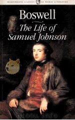 BOSWELL THE LIFE OF SAMUEL JOHNSON PDF电子版封面