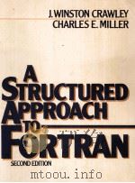 A STRUCTURED APPROACH TO FORTRAN SECOND EDITION PDF电子版封面