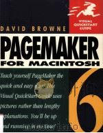 VISUAL QUICKSTART GUIDE PAGEMAKER 6 FOR MACINTOSH（ PDF版）
