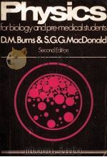 PHYSICS FOR BIOLOGY AND PRE-MEDICAL STUDENTS SECOND EDITION（ PDF版）
