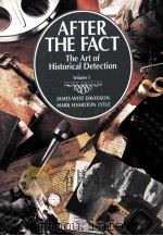 AFTER THE FACT THE ART OF HISTORICAL DETECTION THIRD EDITION VOLUME 1 PDF电子版封面