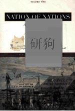NATION OF NATIONS BOLUME TWO:SINCE 1865 PDF电子版封面