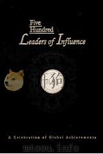 FIVE HUNDRED LEADERS OF INFLUENCE（ PDF版）