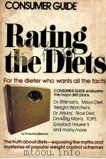 RATING THE DIETS FOR THE DIETER WHO WANTS ALL THE FACTS PDF电子版封面