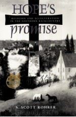 HOPE'S PROMISE RELIGION AND ACCULTURATION IN THE SOUTHERN BACKCOUNTRY（ PDF版）