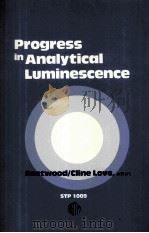 PROGRESS IN ANALYTICAL LUMINESCENCE（ PDF版）