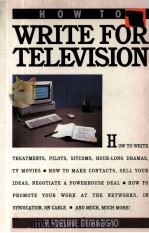 HOW T O WRITE FOR TELEVISION MADELINE DIMAGGIO PDF电子版封面