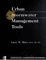 URBAN STORMWATER MANAGEMENT TOOLS PDF电子版封面 0071428372