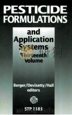 Pesticide formulations and application systems（ PDF版）