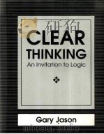 CLEAR THINKING PDF电子版封面 0867201827