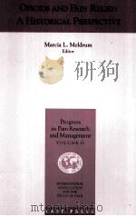 OPIOIDS AND PAIN RELIEF:A HISTORICAL PERSPECTIVE PDF电子版封面 0931092477