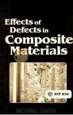 EFFECTS OF DEFECTS IN COMPOSITE MATERIALS（ PDF版）