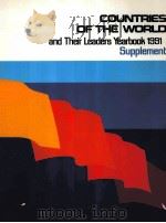 COUNTRIES OF THE WORLD AND THEIR LEADERS YEARBOOK 1991 SUPPLEMENT（ PDF版）