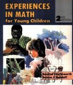 EXPERIENCES IN MATH FOR YOUNG CHILDREN SECOND EDITION PDF电子版封面
