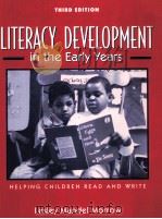 LITERACY DEVELOPMENT IN THE EARLY YEARS THIRD EDITION PDF电子版封面