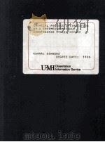 CHEMICAL PROCESS OPTIMIZATION BY A THERMODYNAMICALLY CONSTRAINED HYBRID METHOD 1989 PDF电子版封面