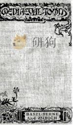 THE STORIES OF BASEL BERNE AND ZURICH   1933  PDF电子版封面     