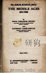THE MIDDLE AGES 395-1500（1928 PDF版）