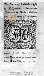 THE STORY OF EDINBURGH（1905 PDF版）