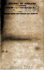 ENGLAND UNDER THE NORMANS AND ANGEVINS 1066-1272 1921 PDF电子版封面