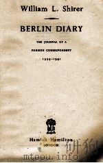 BERLIN DIARY 1942 PDF电子版封面