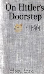ON HITLER'S DOORSTEP 1942 PDF电子版封面