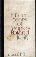 FIFTEEN YEARS OF PEOPLE'S POLAND 1959 PDF电子版封面
