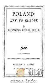 POLAND: KEY TO EUROPE（1939 PDF版）
