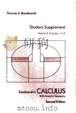 STUDENT SUPPLEMENT VOLUME 2:CHAPTERS13-19 PDF电子版封面