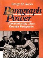 PARAGRAPH POWER COMMUNICATING IDEAS THROUGH PARAGRAPHS（ PDF版）