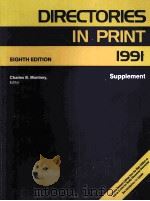 DIRECTORIES IN ORINT 1991 EDGHTH EDITION PDF电子版封面