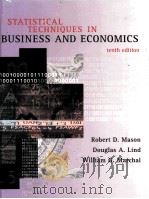 STATISTICAL TECHNIQUES IN BUSINESS AND ECONOMICS TENTH EDITION PDF电子版封面