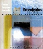PRECALCULUS A GRAPHING APPROACH PDF电子版封面