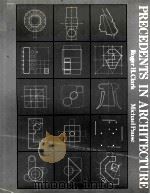 PRECEDENTS IN ARCHITECTURE PDF电子版封面