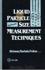 LIQUID PARTICLE 2ND VOLUME SIZE MEASUREMENT TECHNIQUES（ PDF版）