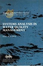 SYSTEMS ANALYSIS IN WATER QUALITY MANAGEMENT（1987 PDF版）