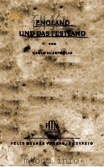ENGLAND UND DAS FESTLAND（1939 PDF版）