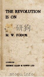 THE REVOLUTION IS ON 1941 PDF电子版封面