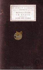 REVOLUTION IN SPAIN VOLUME XII（1939 PDF版）
