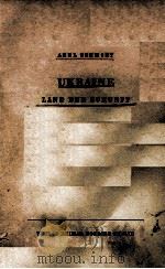 UKRAINE: LAND DER ZUKUNFT 1939 PDF电子版封面