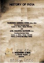 HISTORY OF INDIA（1944 PDF版）