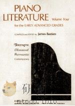 Piano literature volume four : for the early advanced grades（ PDF版）