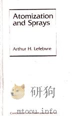 ATOMIZATION AND SPRAYS（1989 PDF版）