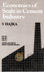 ECONOMIES OF SCALE IN CEMENT INDUSTRY 1983 PDF电子版封面
