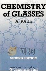Chemistry of Glasses Second Edition 1990 PDF电子版封面 0412278200
